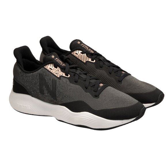 New Balance Women's FuelCell Shift Tr V1 Cross Trainer Black Gold Metallic 10.5 - Picture 1 of 14